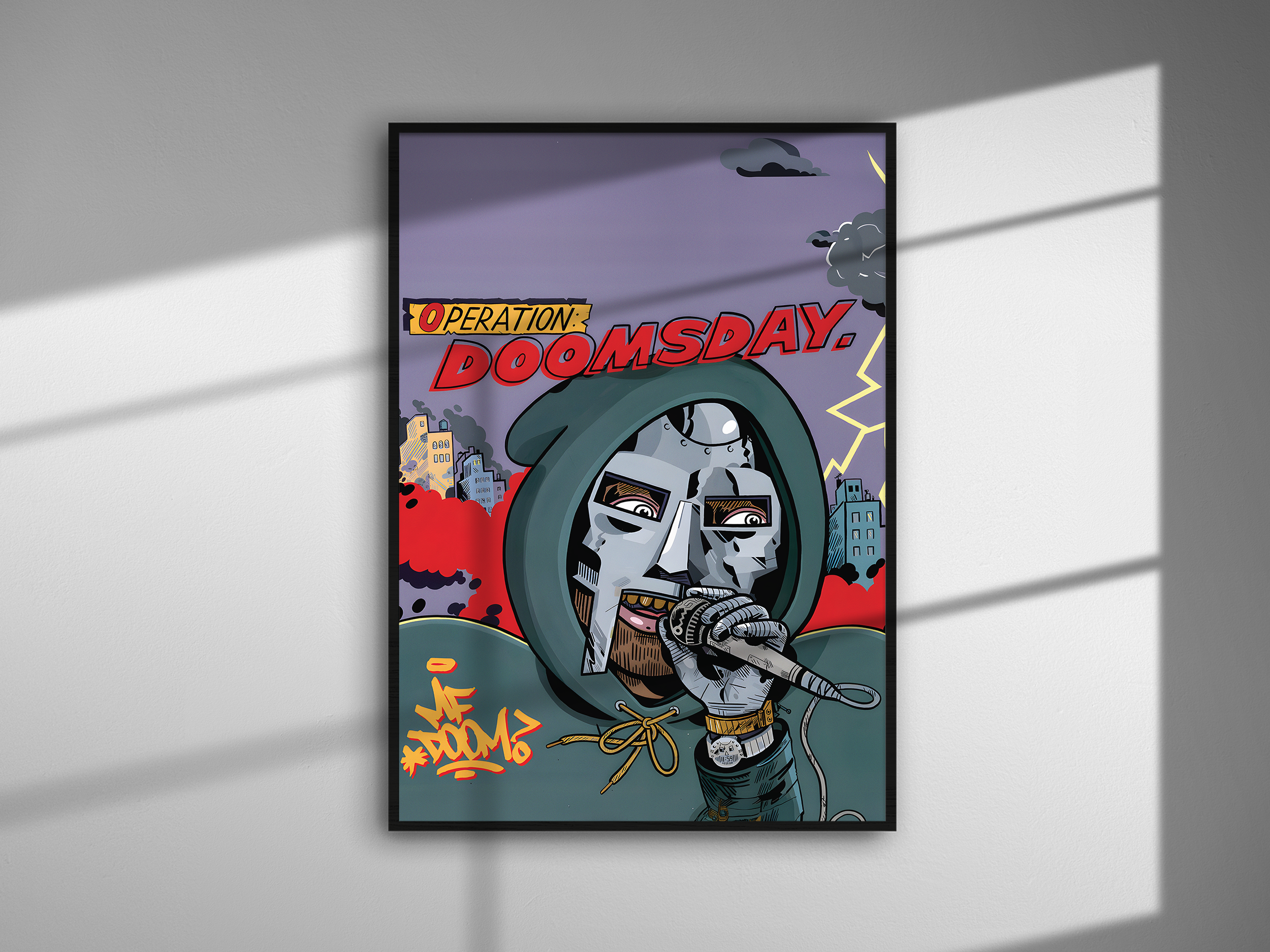 MF DOOM - Operation: Doomsday | Extended - NORDPLAKAT