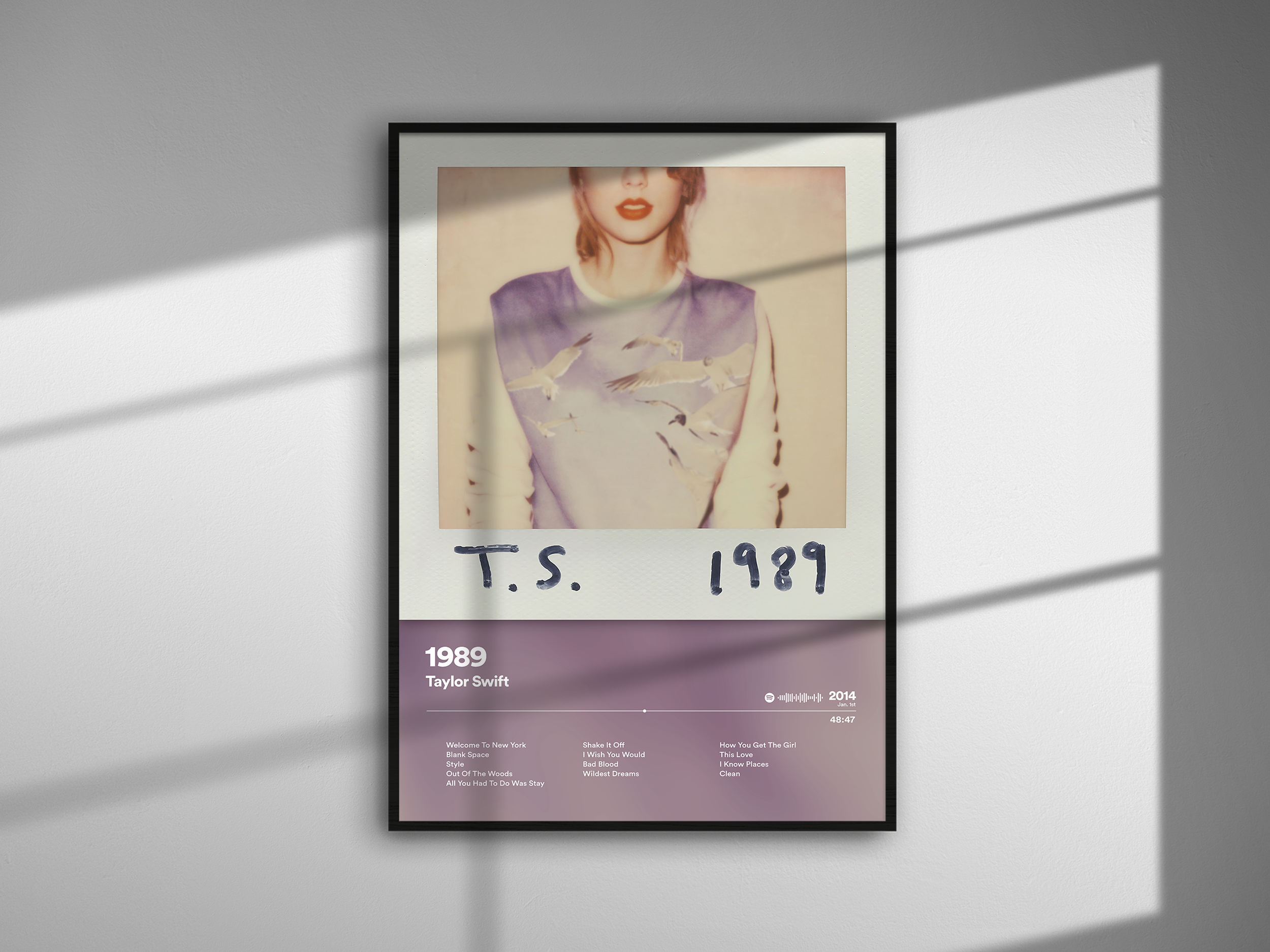 Taylor Swift - 1989 | Blurry - NORDPLAKAT