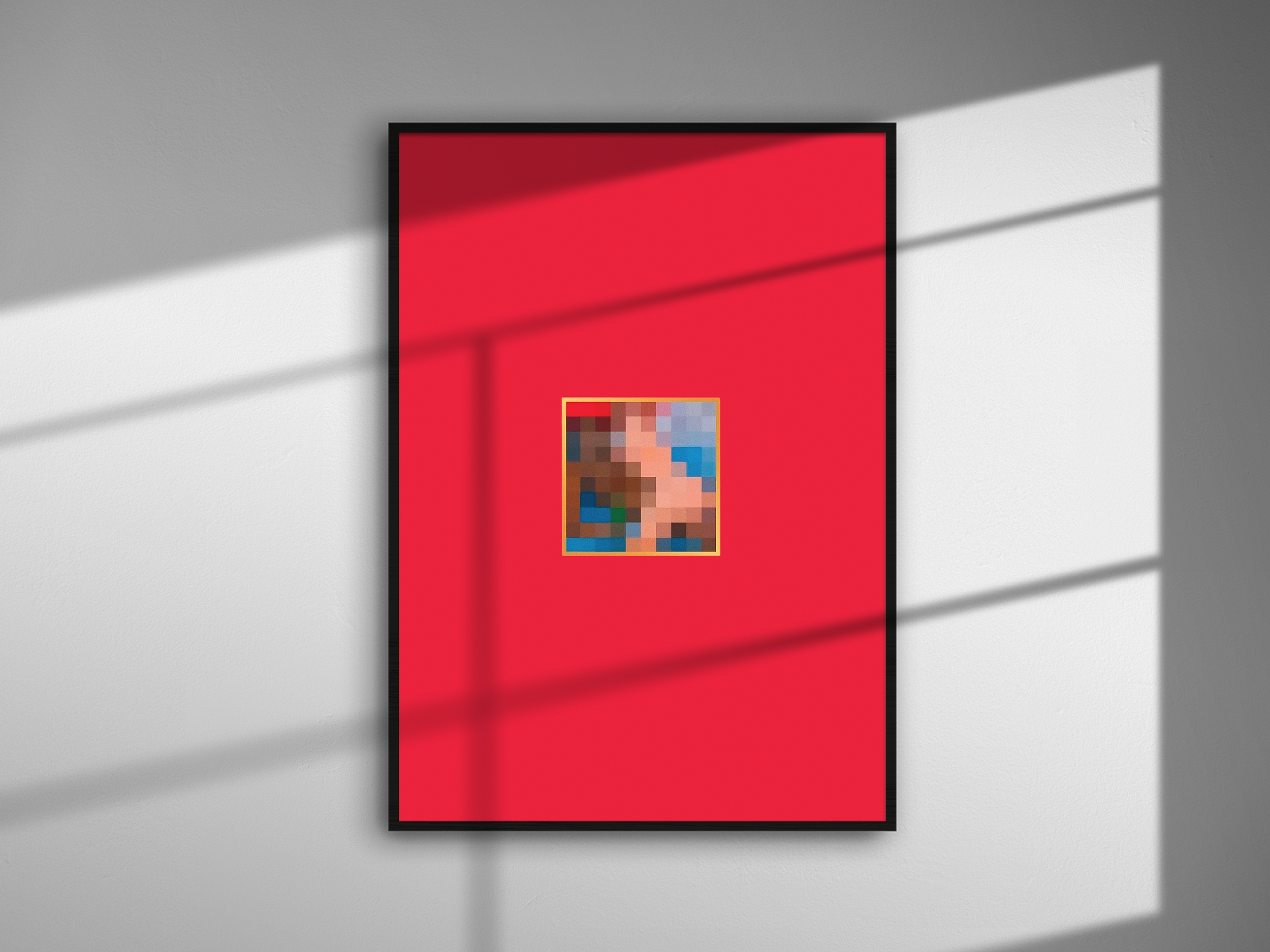 Kanye West - My Beautiful Dark Twisted Fantasy | Extended - NORDPLAKAT