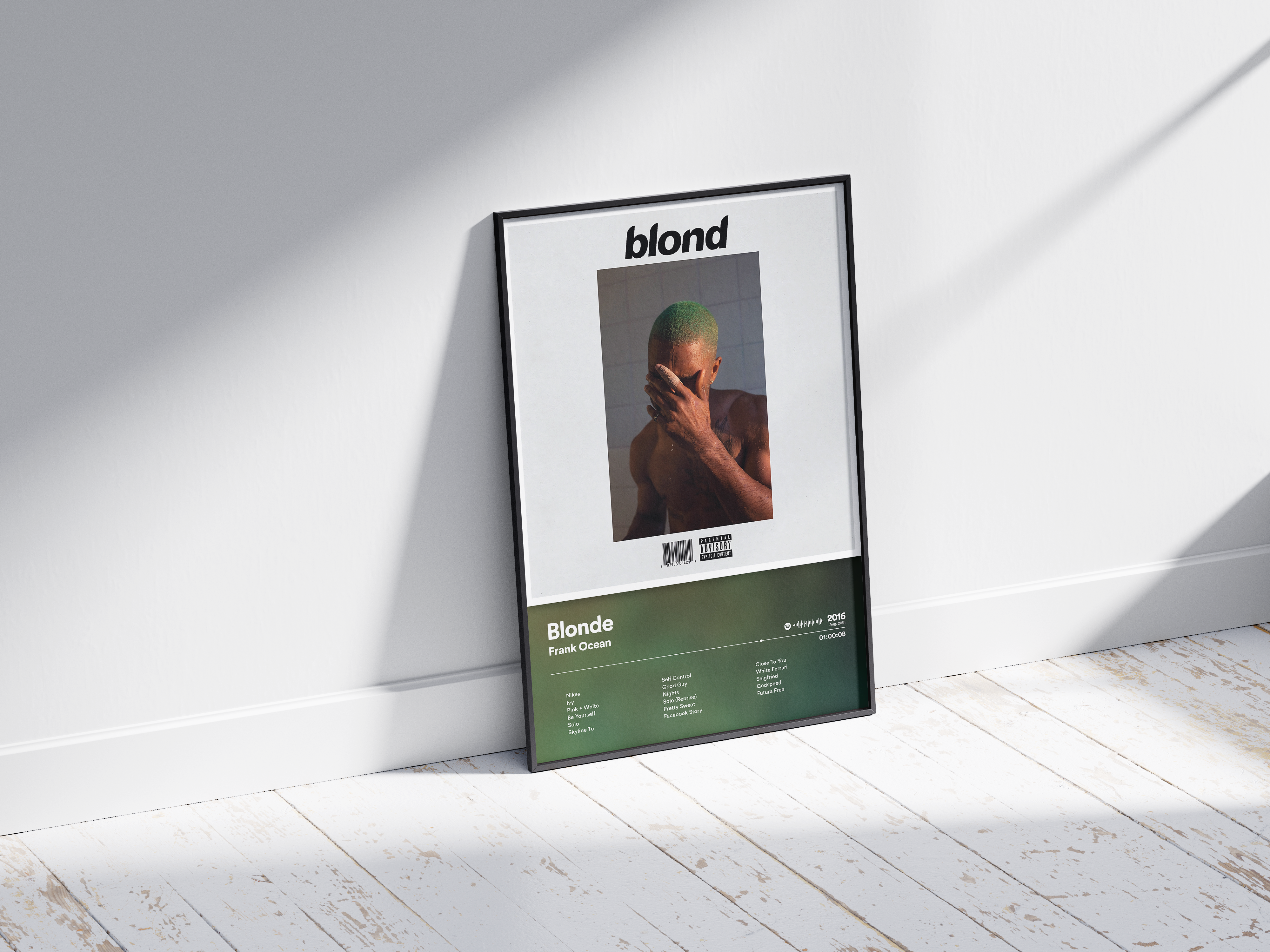 Frank Ocean - Blonde | Blurry - NORDPLAKAT