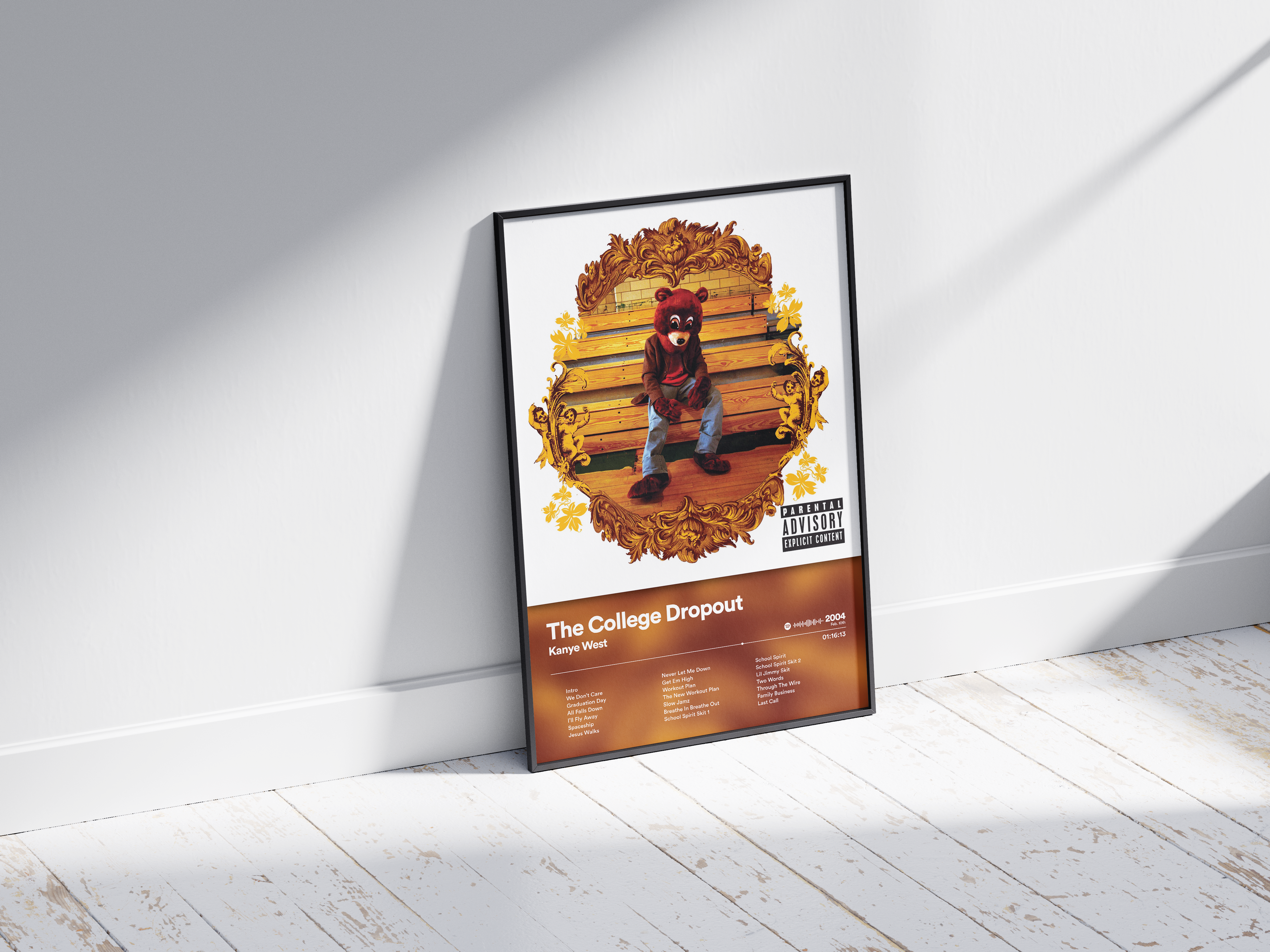 Kanye West - The College Dropout | Blurry - NORDPLAKAT