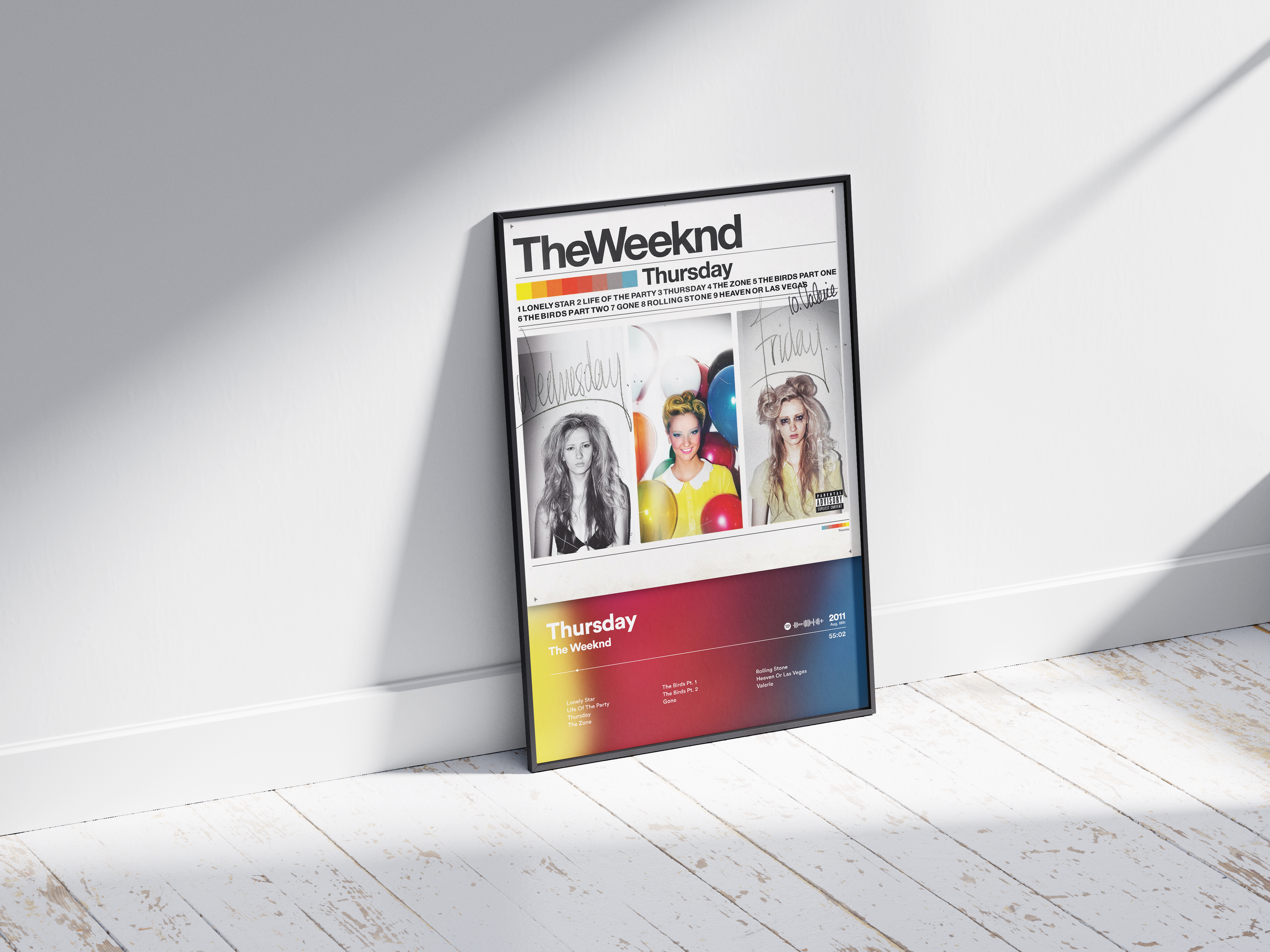 The Weeknd Trilogy Plakatpakke | Blurry (50x70cm)