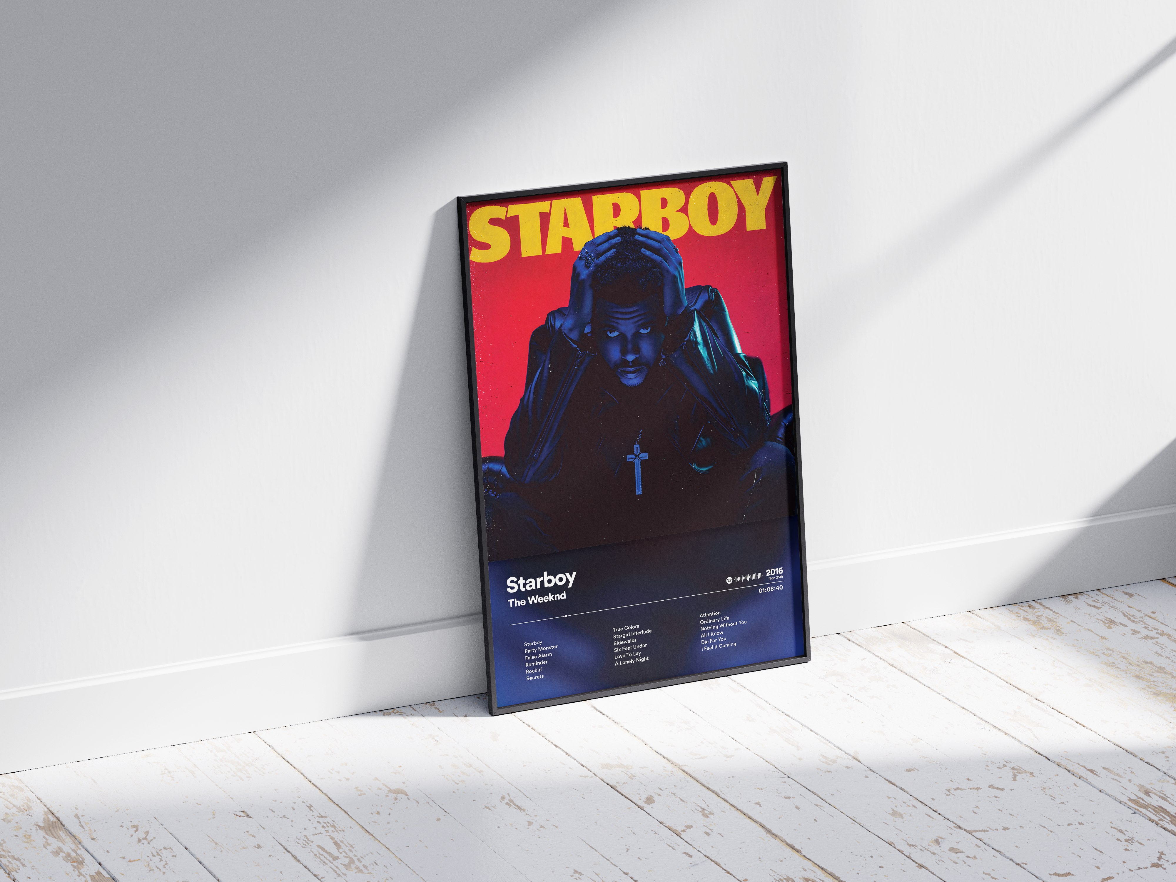 The Weeknd - Starboy | Blurry - NORDPLAKAT