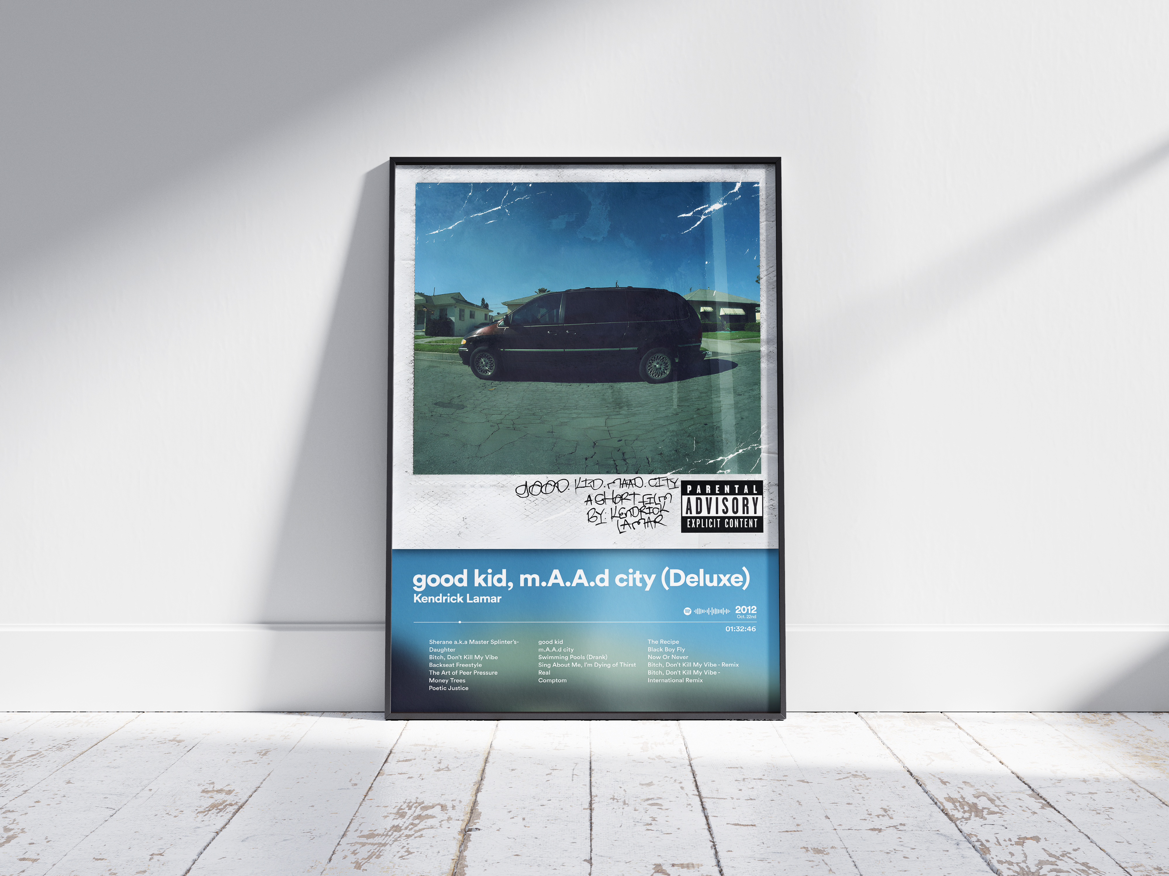 Kendrick Lamar Plakatpakke | Blurry (50x70cm)