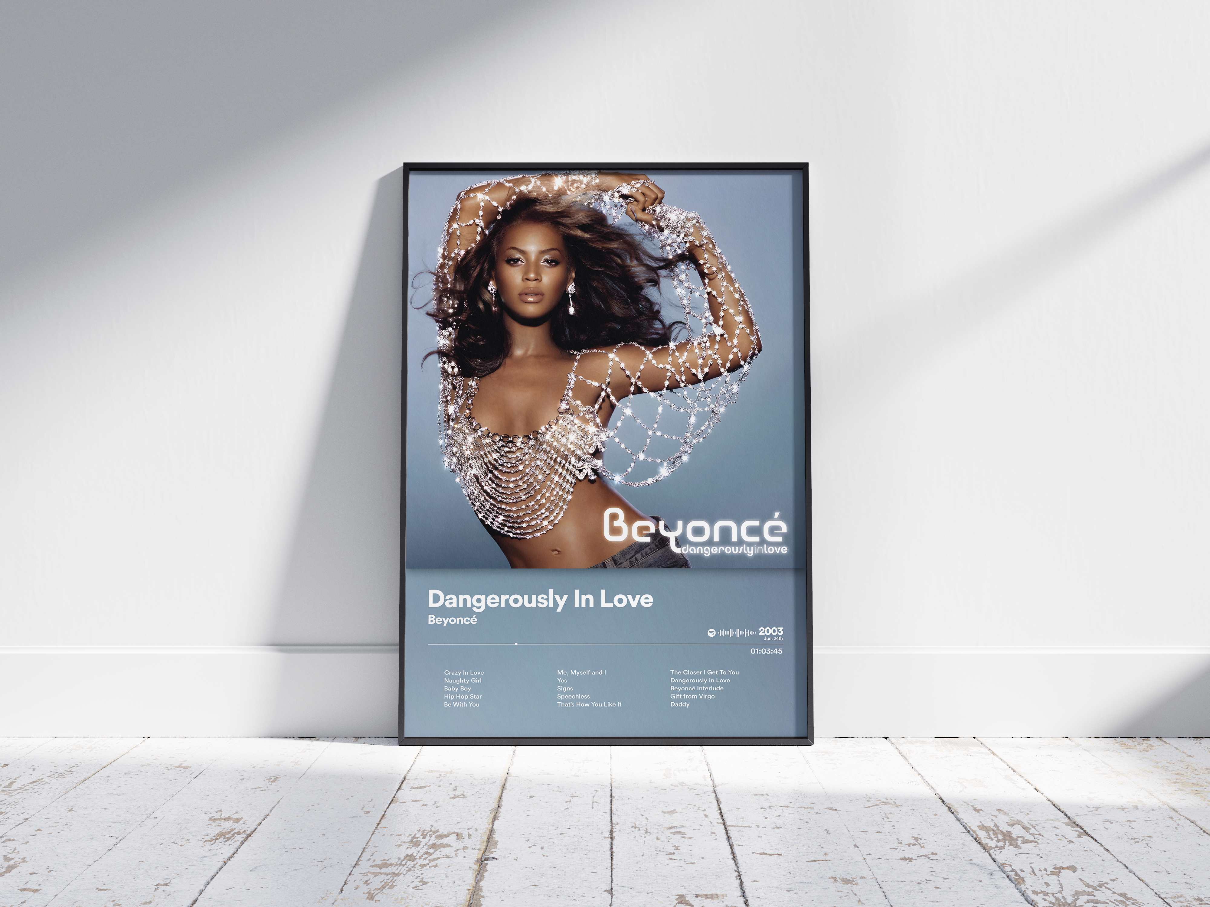 Beyoncé Plakatpakke | Blurry (50x70cm)