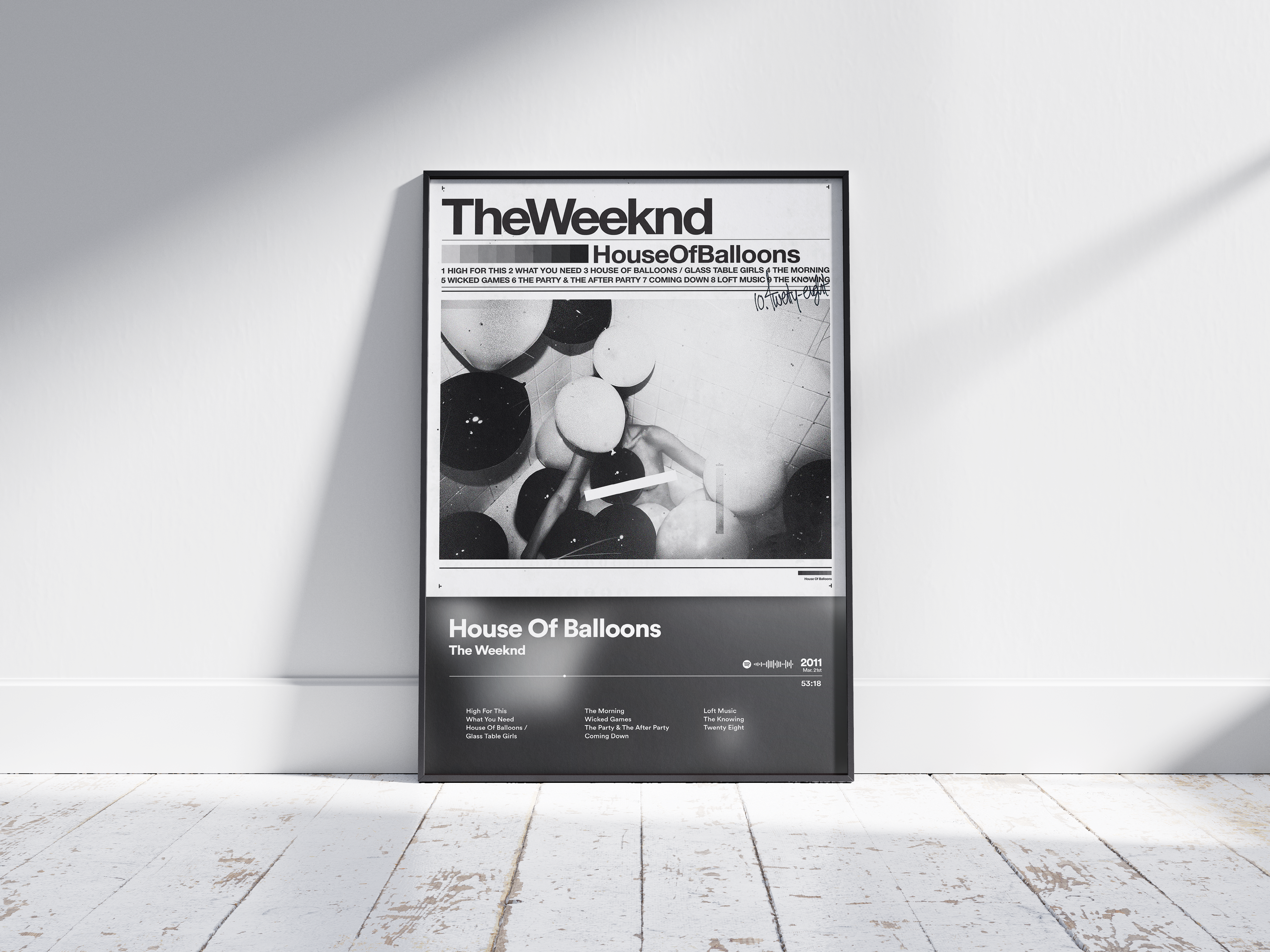 The Weeknd Trilogy Plakatpakke | Blurry (50x70cm)