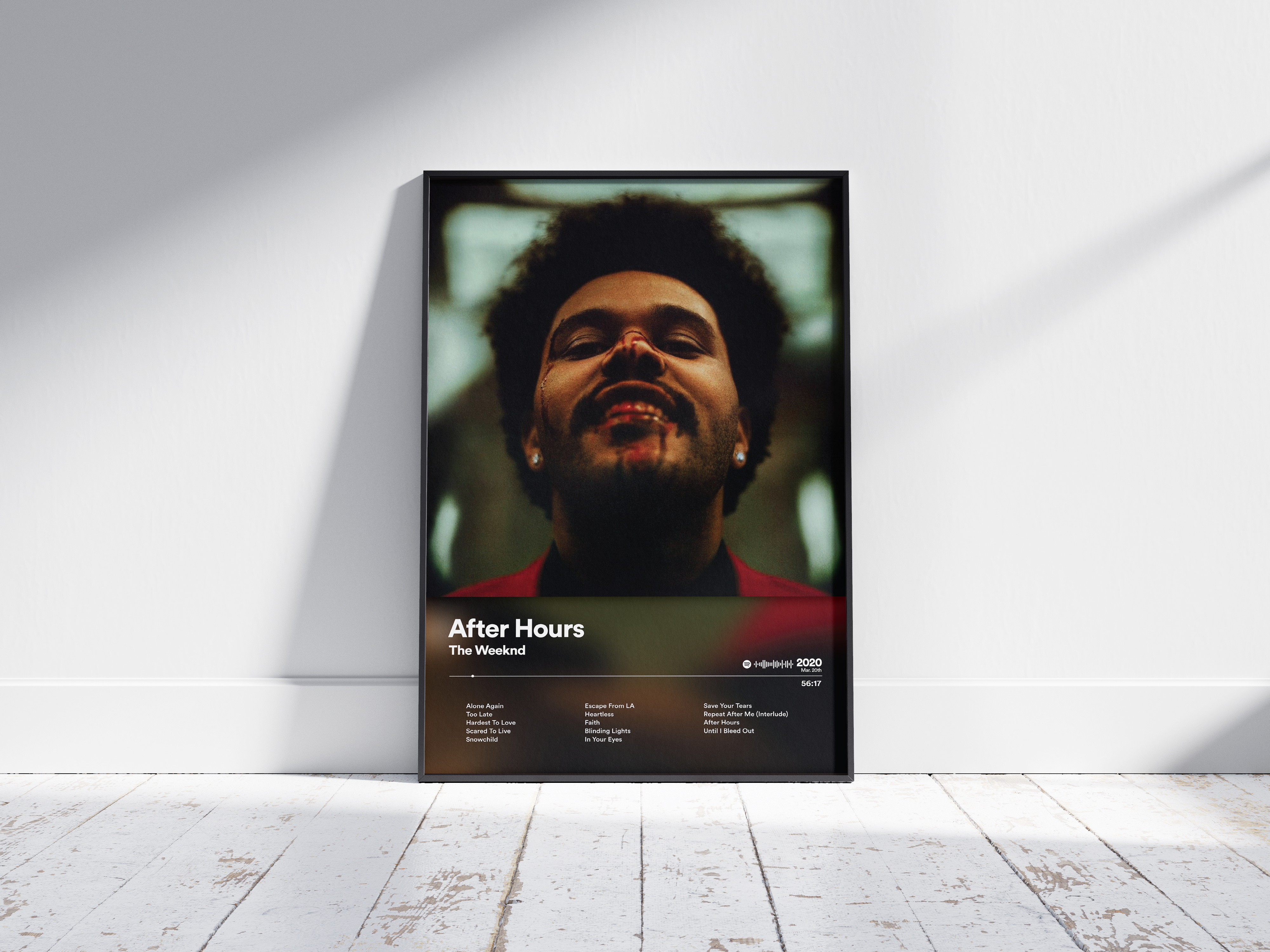 The Weeknd - After Hours | Blurry - NORDPLAKAT