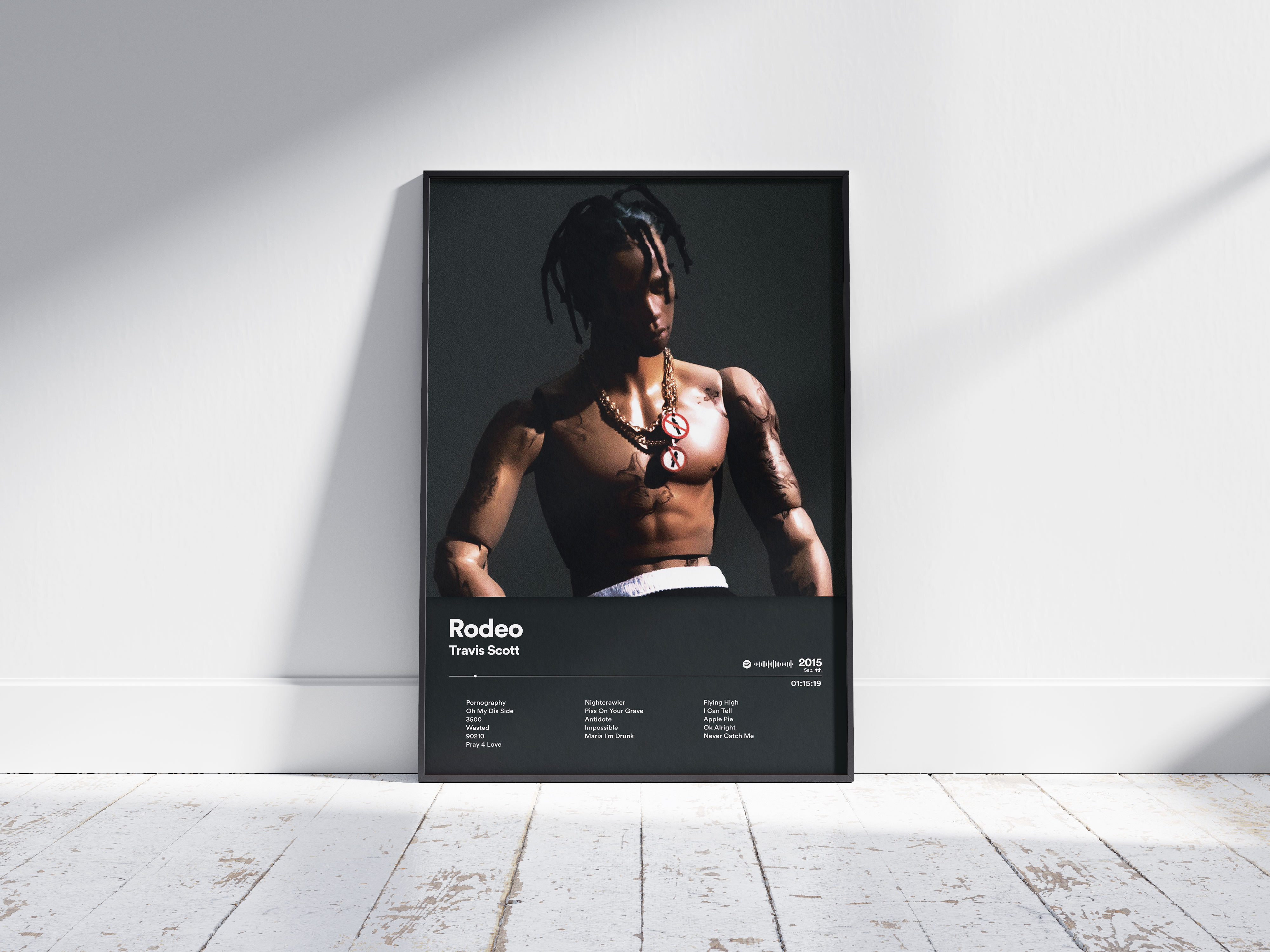 Travis Scott - Rodeo | Blurry - NORDPLAKAT