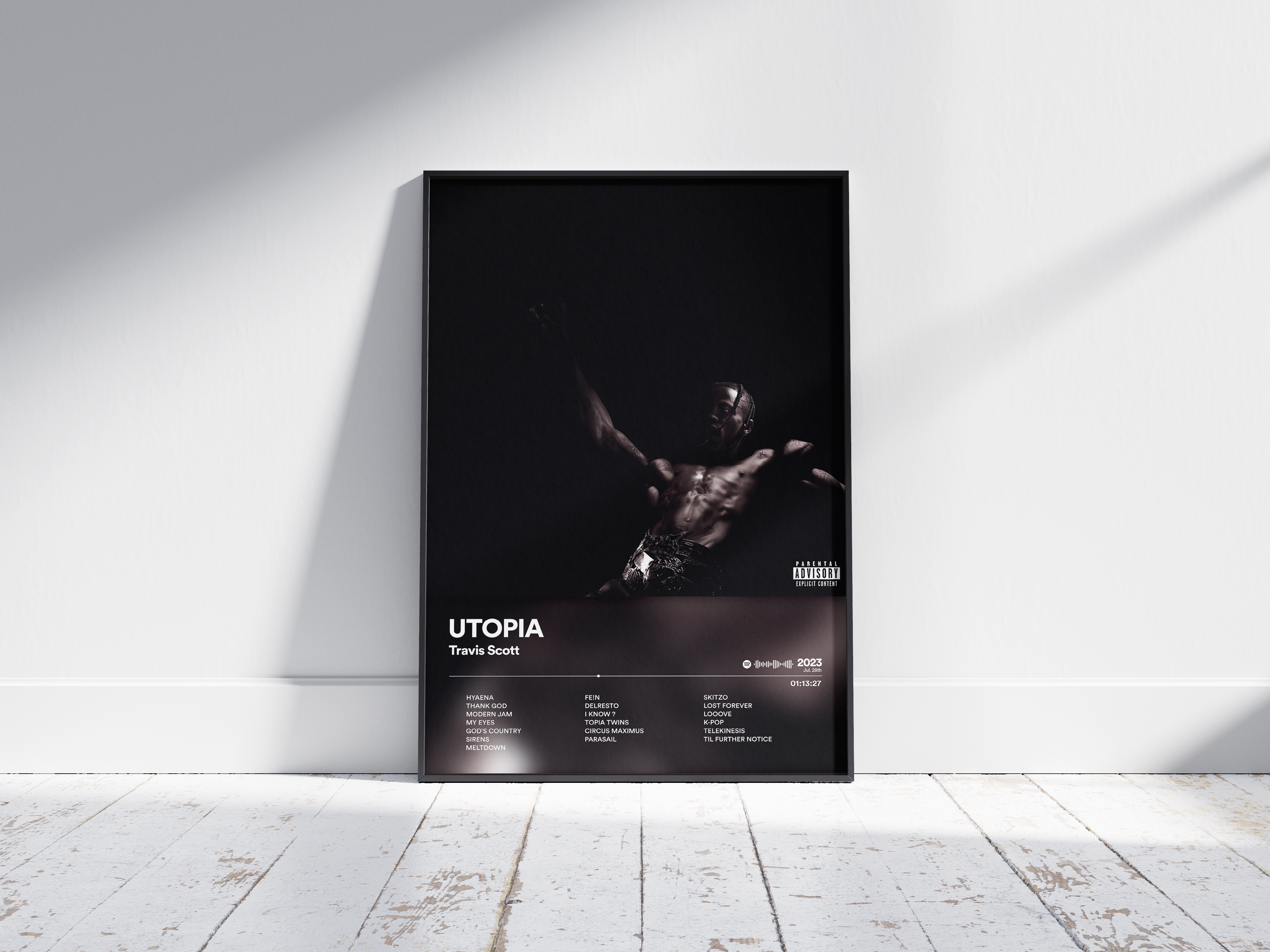 Travis Scott Plakatpakke | Blurry (50x70cm)