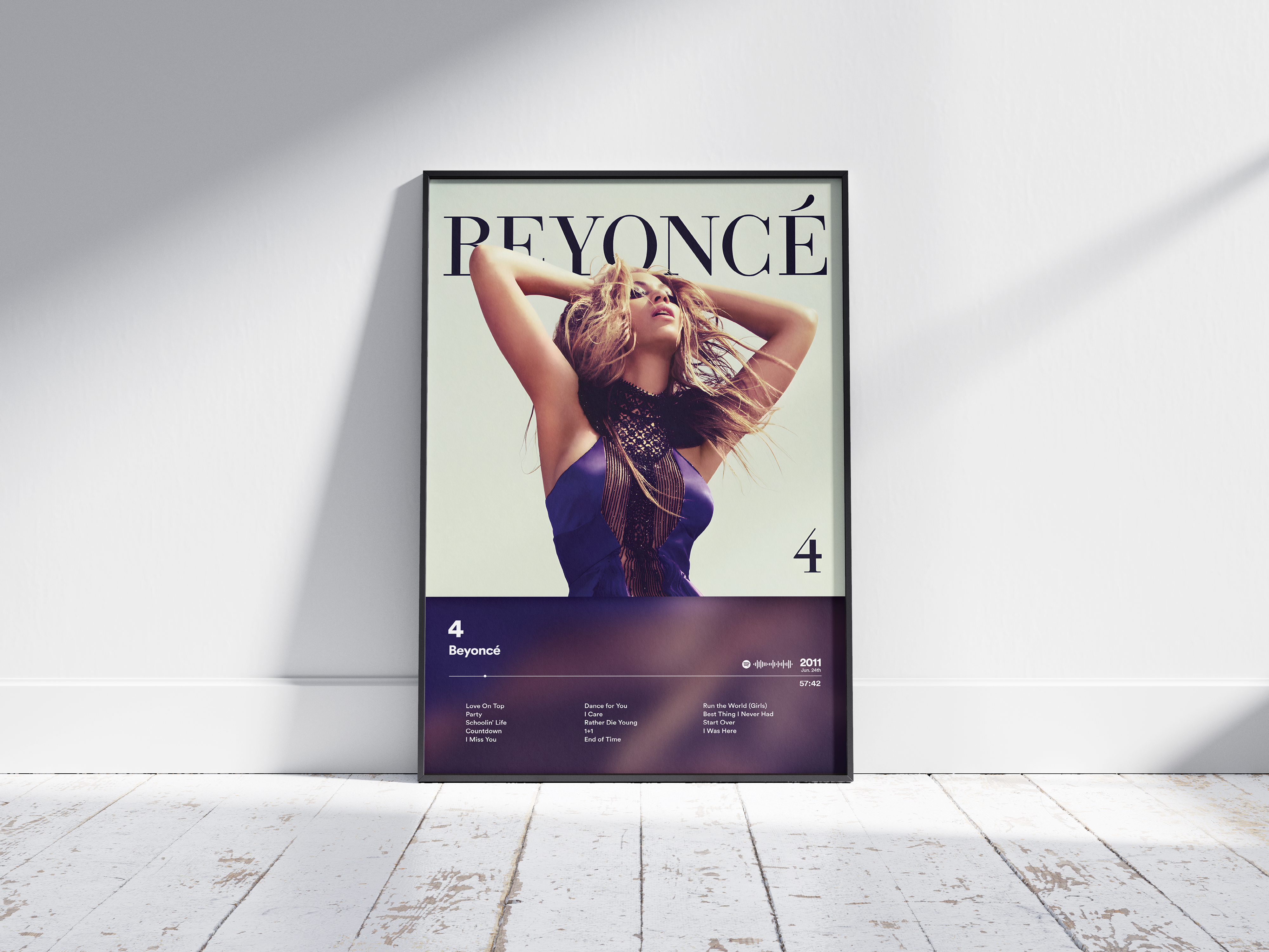 Beyoncé Plakatpakke | Blurry (50x70cm)