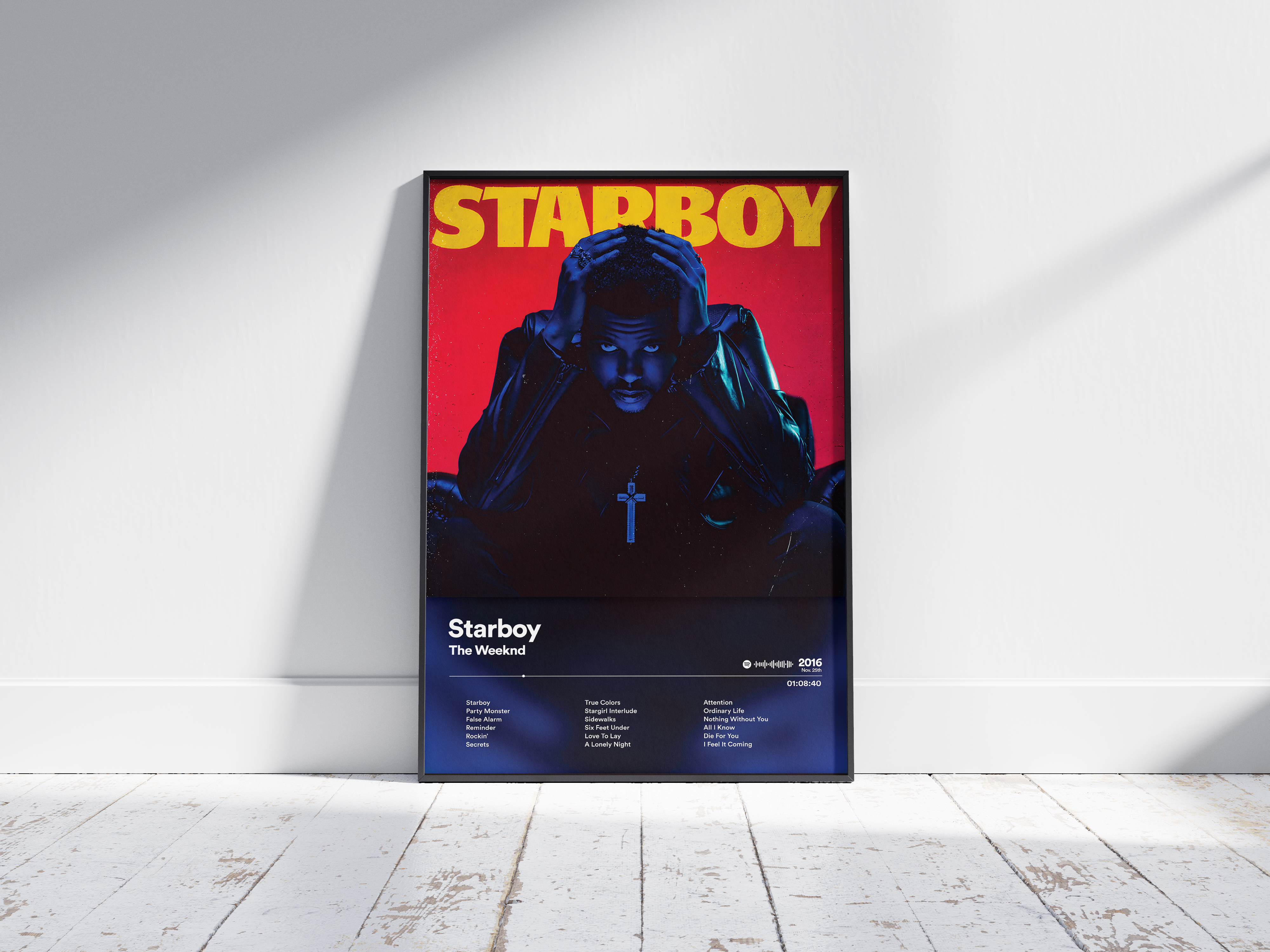 The Weeknd - Starboy | Blurry - NORDPLAKAT