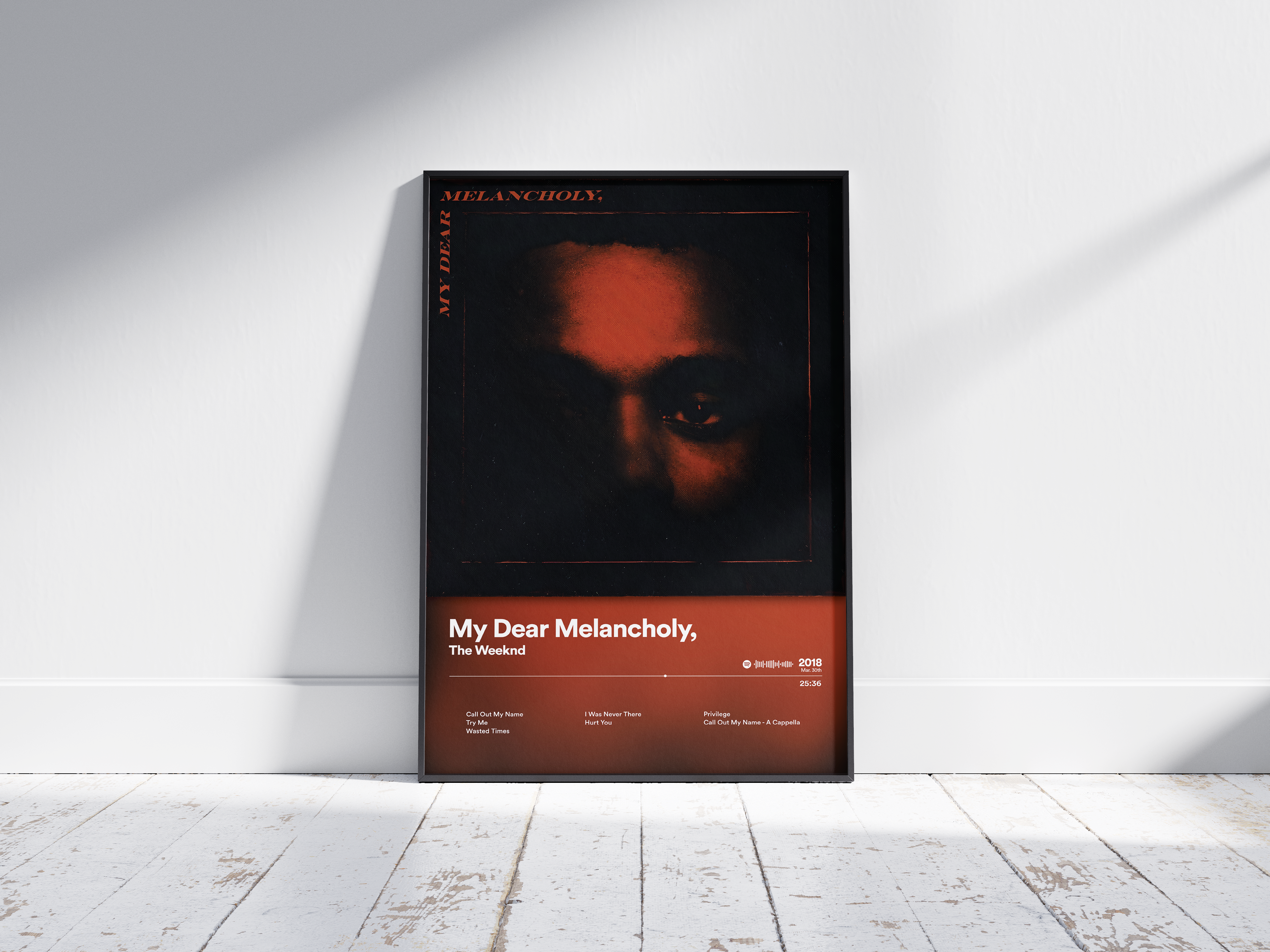 The Weeknd Plakatpakke | Blurry (50x70cm)