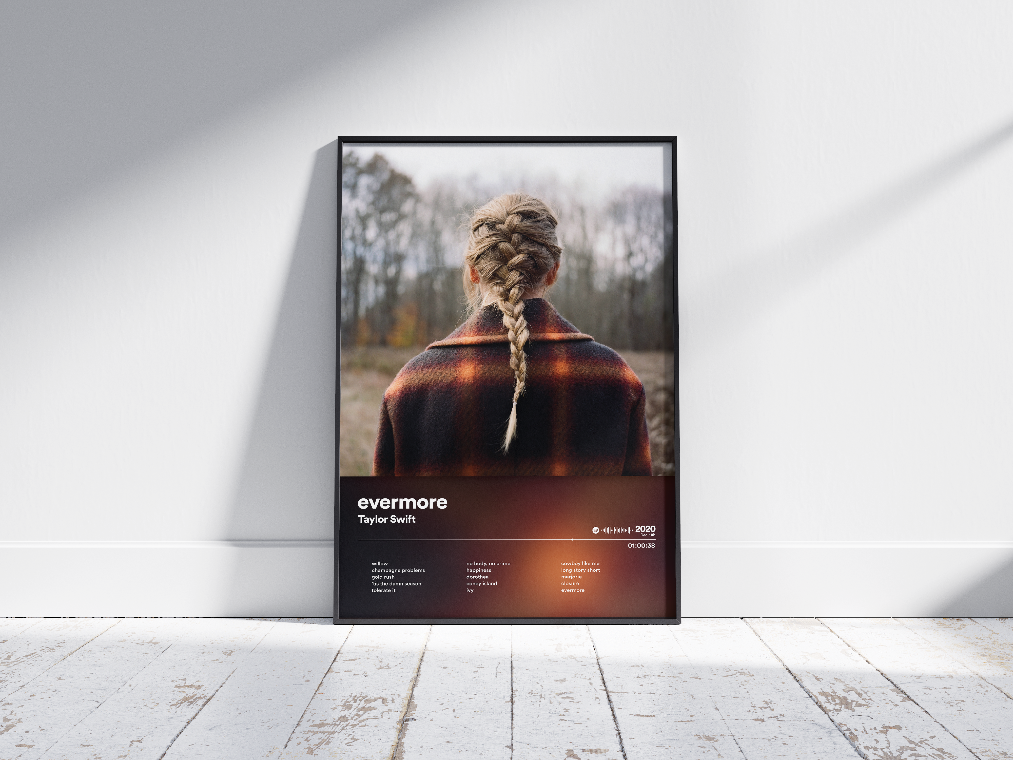 Taylor Swift - evermore | Blurry - NORDPLAKAT